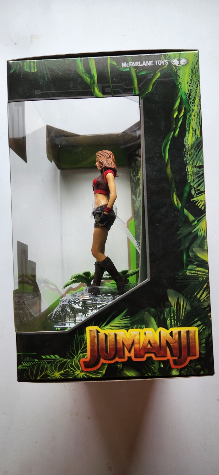 McFarlane Movie Maniacs Jumanji Ruby Roundhouse (2023) 6&Prime; Limited Collectible