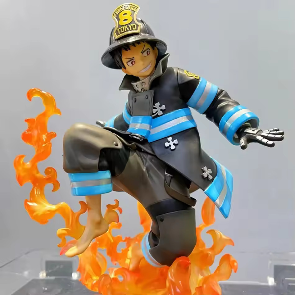 Fire Force Shinra Kusakabe Figure – Company 8 Anime PVC Statue