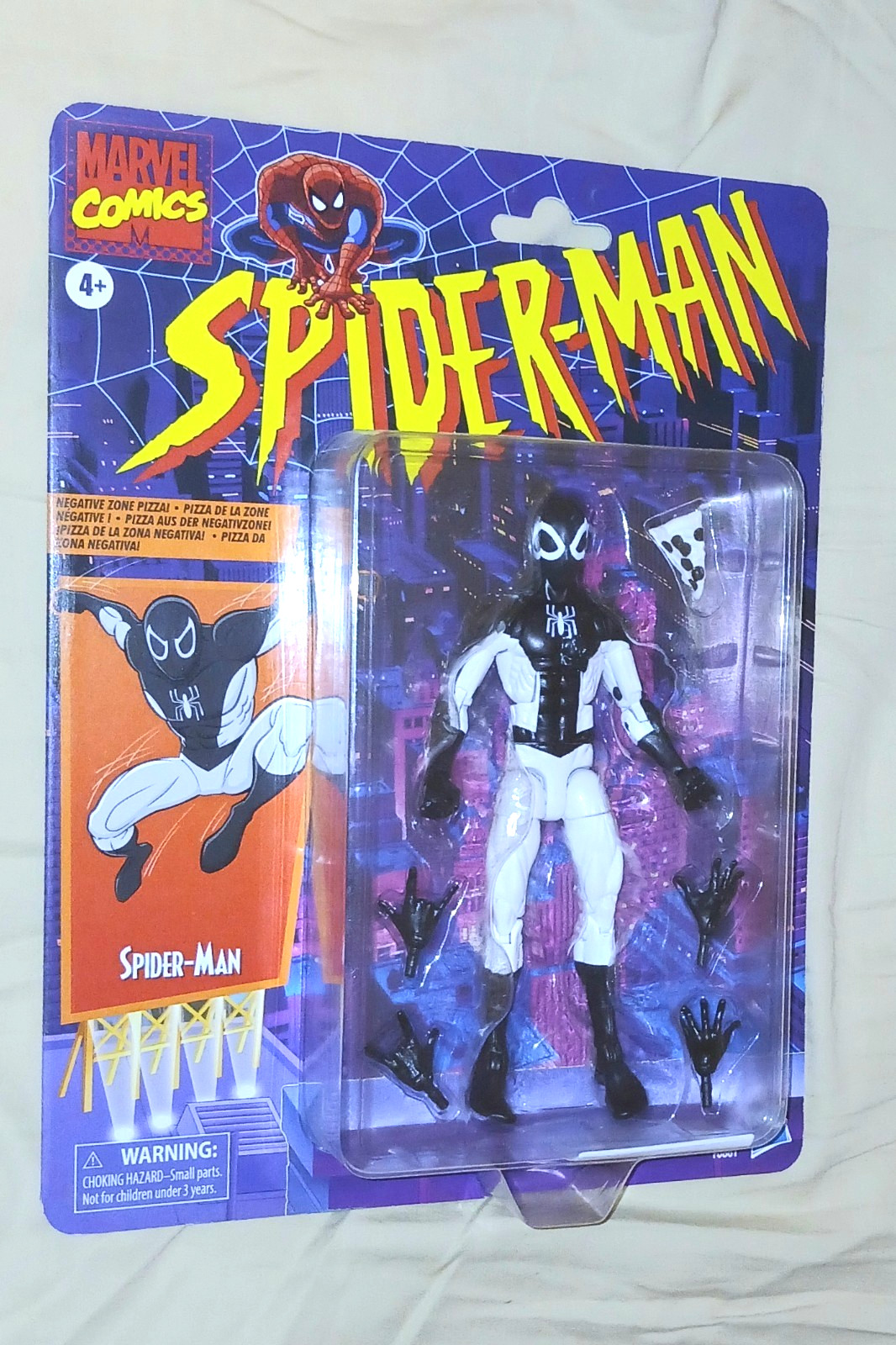 MARVEL LEGENDS RETRO SPIDER-MAN NEGATIVE ZONE 6&Prime; FIGURE HASBRO SEALED 2020