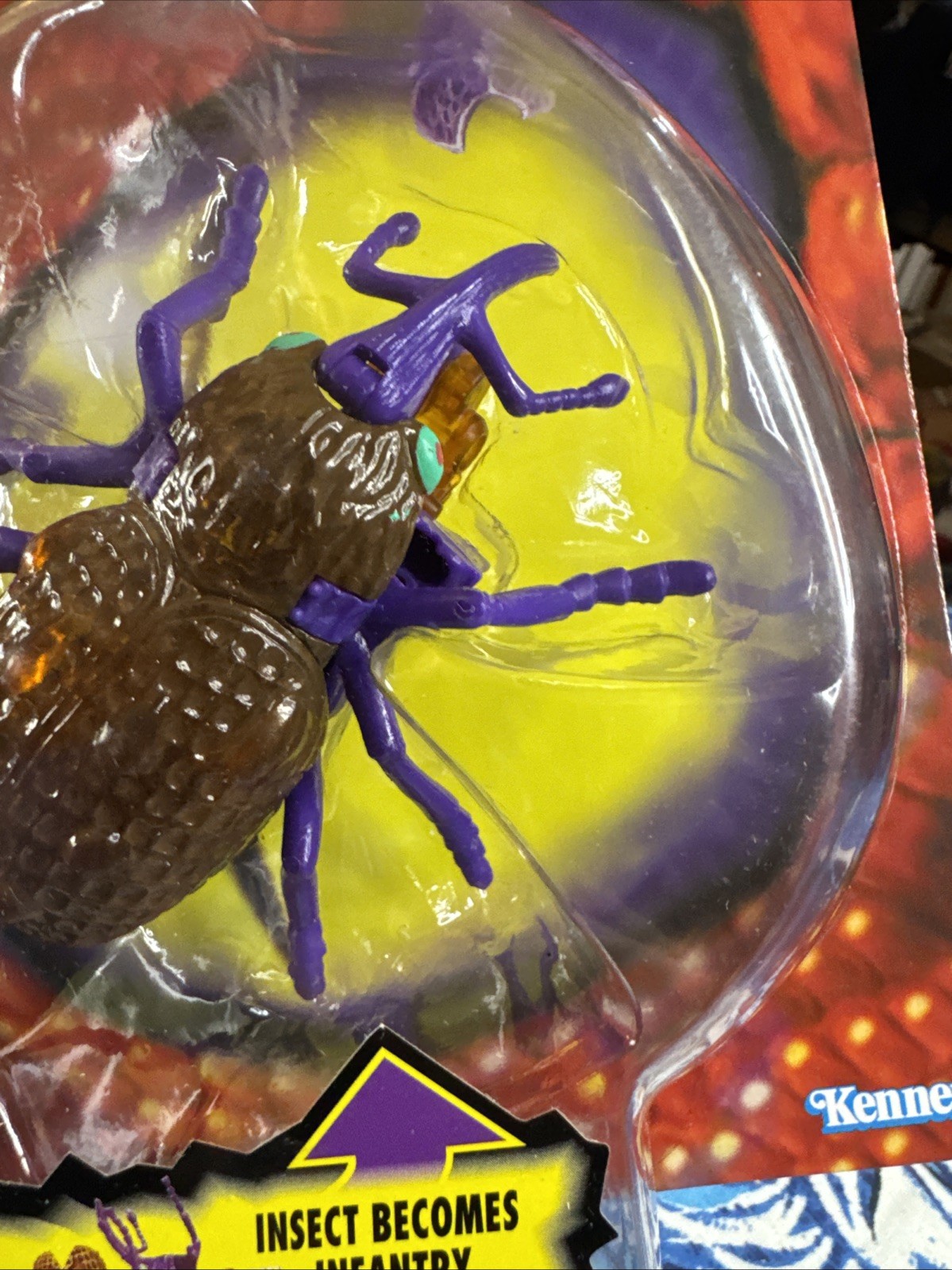 Beast Wars Transformers Drill Bit Evil Predacon 1996 New Sealed Action Figure