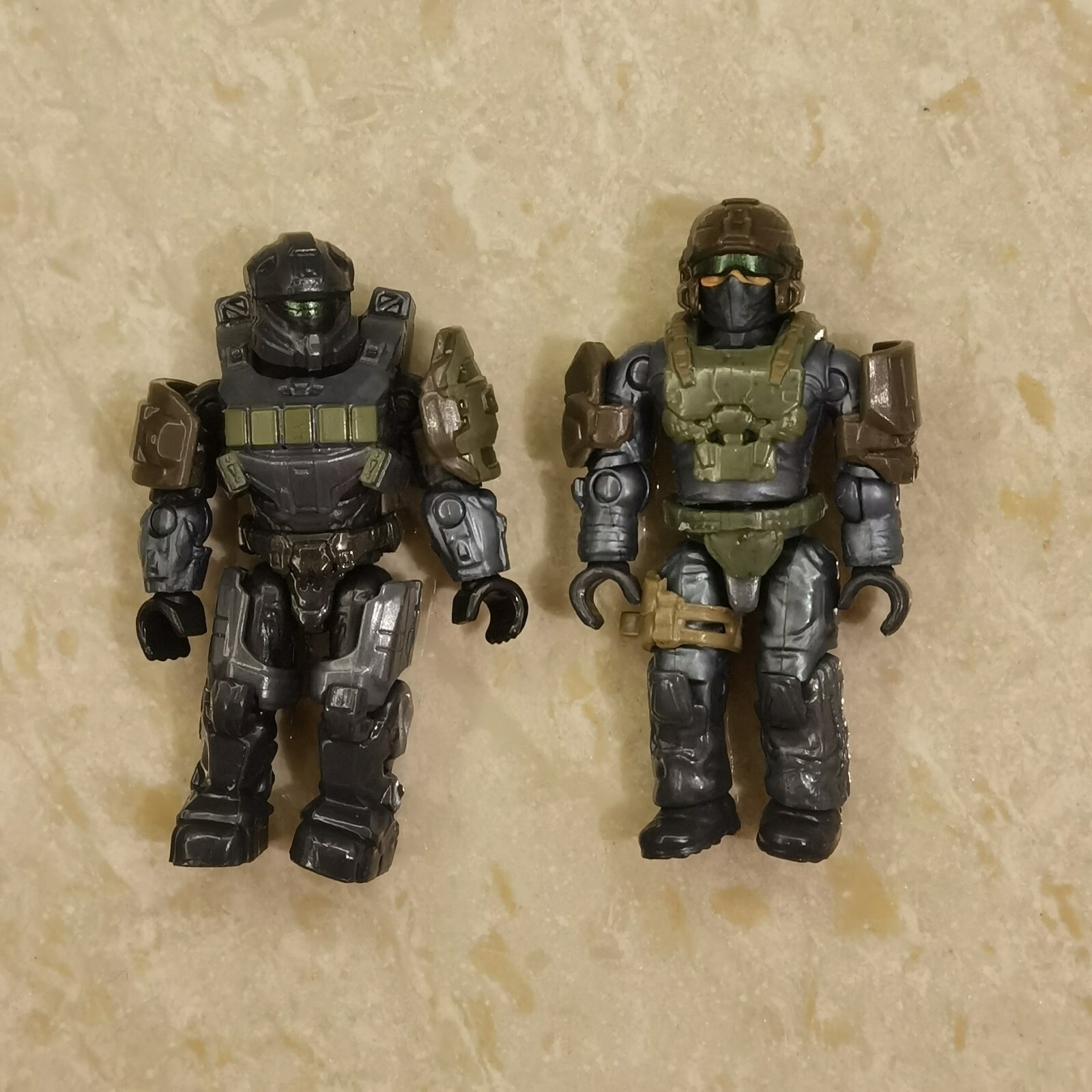 Mega Construx HALO Marine Spartan 2 figures from Banished Garrison Pack HDP61