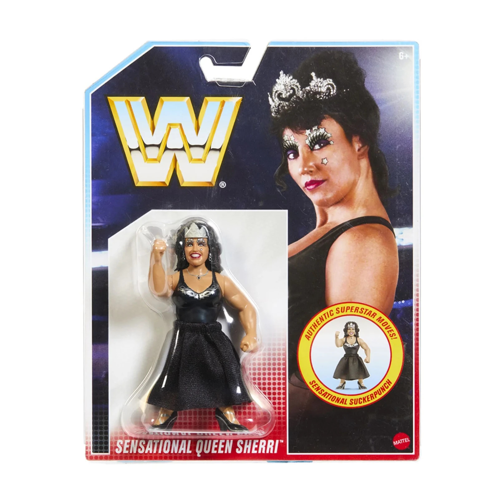WWE RETRO SENSATIONAL QUEEN SHERRI ACTION FIGURE NEW IN PACKAGE