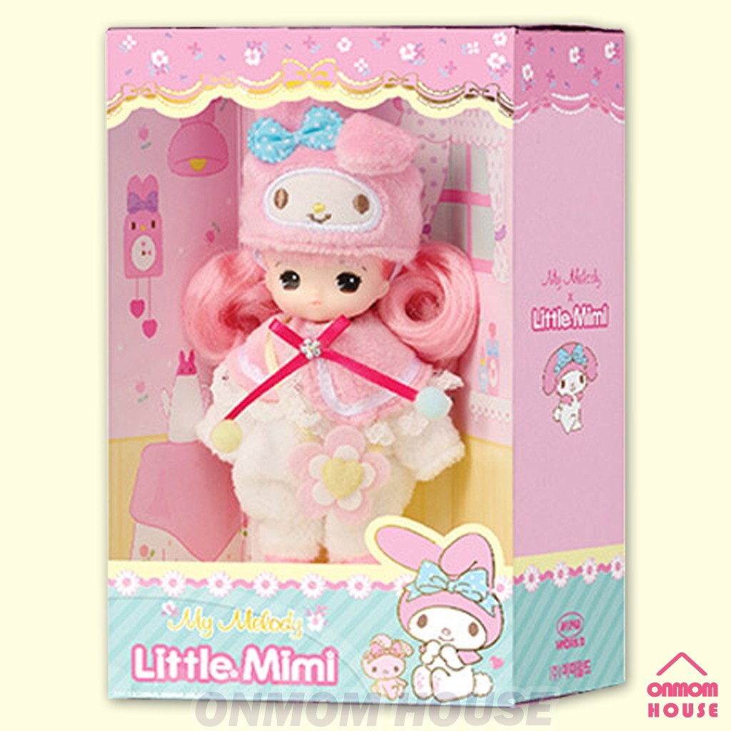 Sanrio Characters x Little Mimi MY MELODY Figure Doll Korean Toy