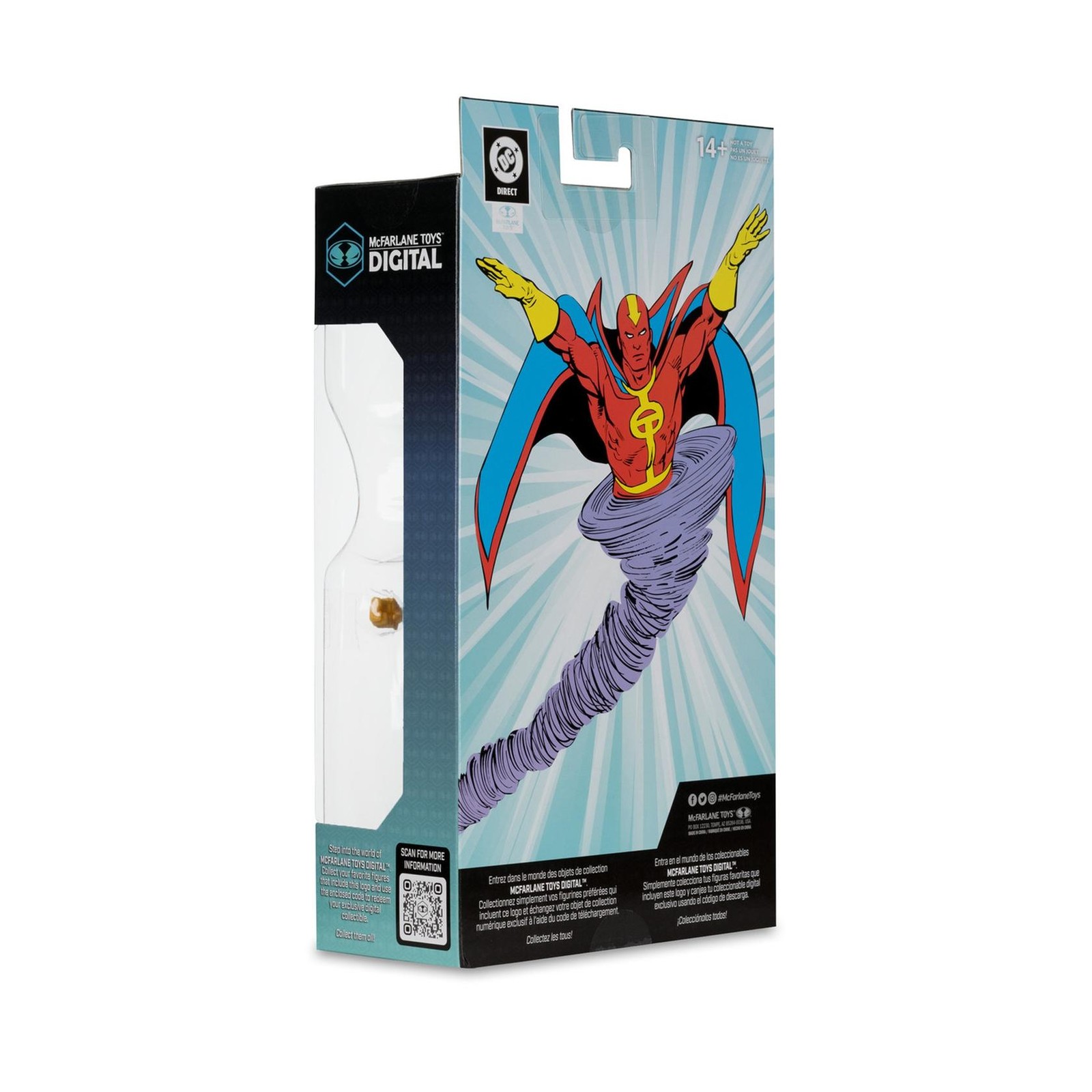 McFarlane DC Direct Digital Red Tornado (DC: The Bronze Age) 7in Action Figure