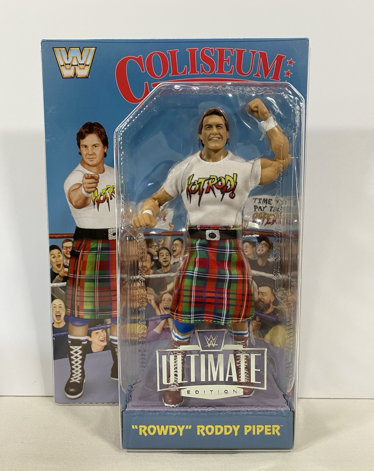 WWE Ultimate Edition Coliseum Collection “Rowdy” Roddy Piper – NEW figure