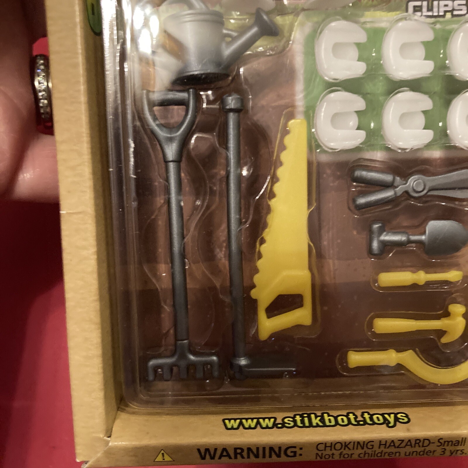 SEALED #StikBot Farm Action Pack Stop Animation Playset Orange Figure Zing