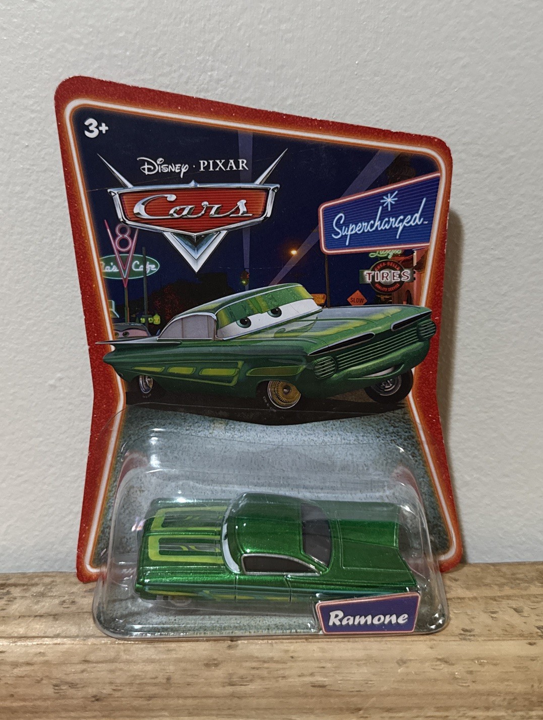 Disney Pixar Cars Supercharged Ramone Green Mattel