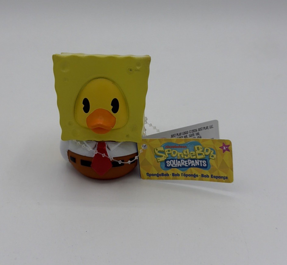 Nickelodeon SpongeBob 2.75&Prime; Rubber Duck NWT