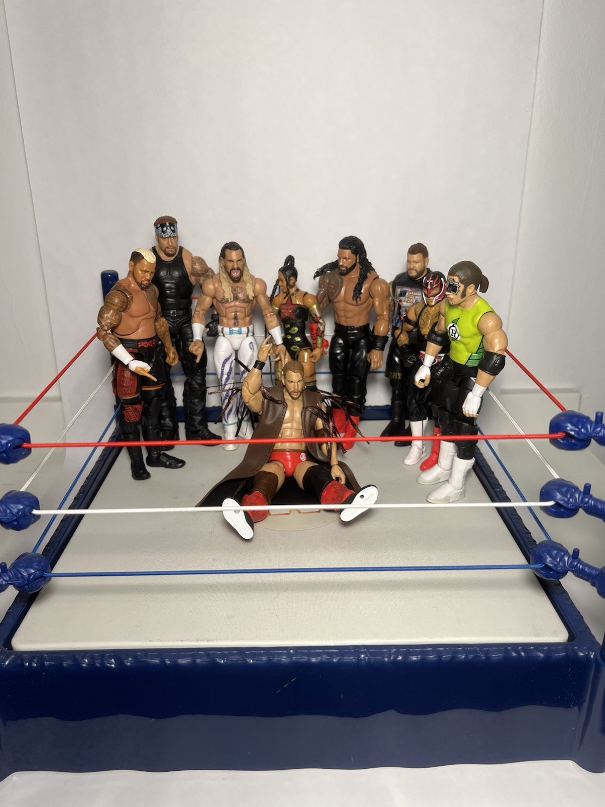 WWE Action Figure Elite and Ultimate Edition Bundle 9 Figures