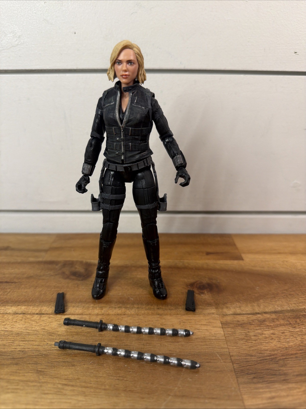 Marvel Legends Black Widow 6&Prime; Figure BAF Cull Obsidian wave CUSTUM PAINTED VEST