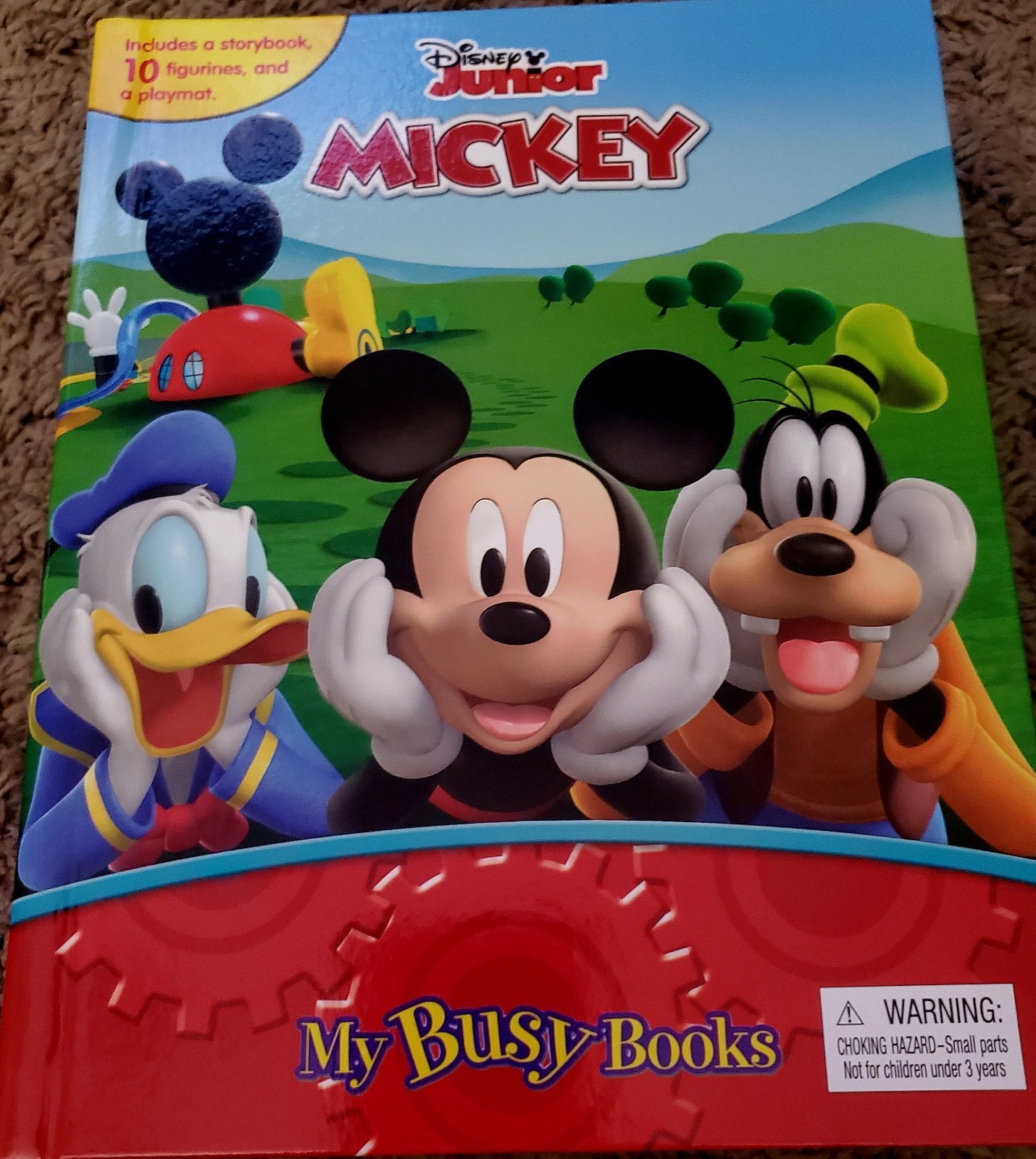 Disney Junior Mickey Mouse Clubhouse My Busy Books Figurines Playmat New 2020