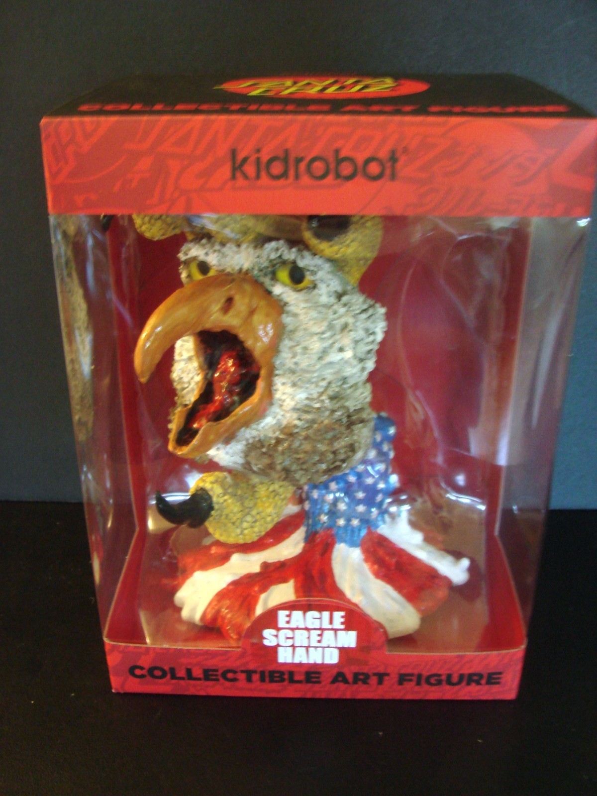 EAGLE SCREAM HAND Custom Kidrobot Santa Cruz Skateboards Screaming Hand Figure