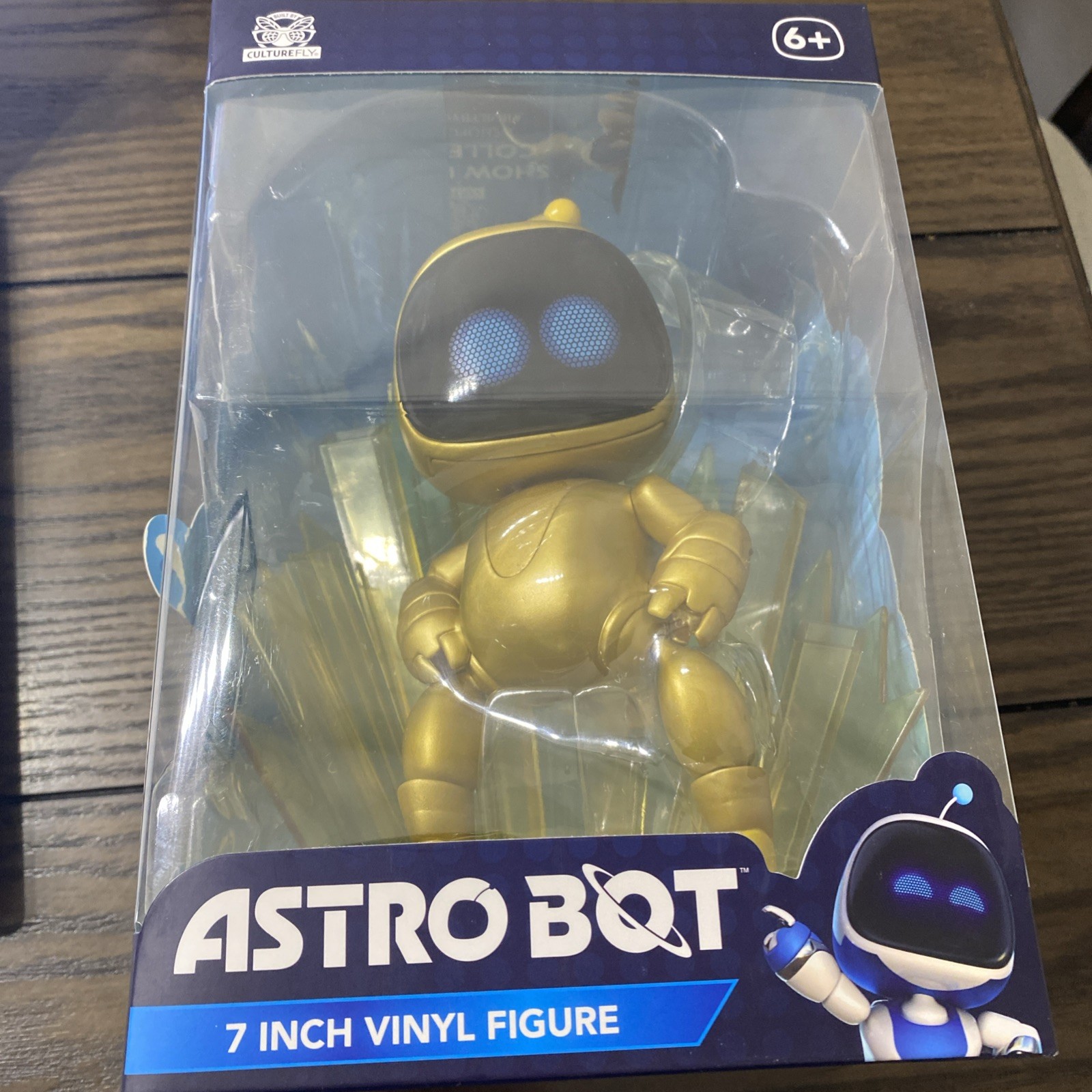 NEW Astro Bot Gold Vinyl Figure 7-Inch by CultureFly – Limited Edition – Sealed