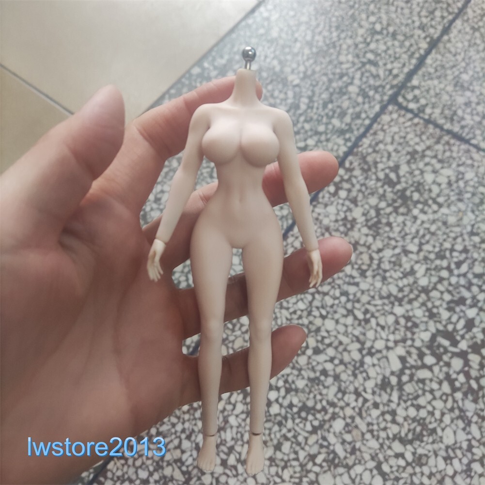 US ANT 1:12 Pale Large Bust Plump Hip 6&Prime; Seamless Female Action Figure Body Toys