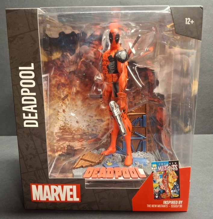 McFarlane Marvel Deadpool Statue – The New Mutants Issue