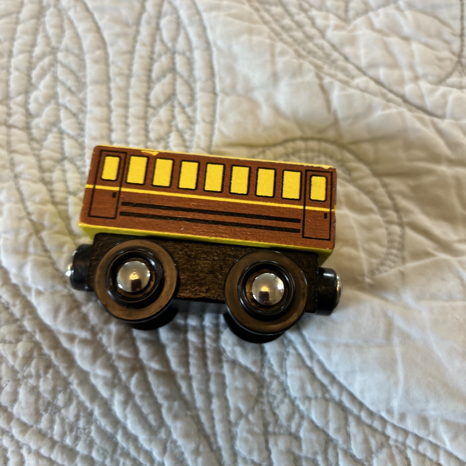 Train Mountain Express Orbrium Railways Wooden Magnet Toy 9 Trains Engine