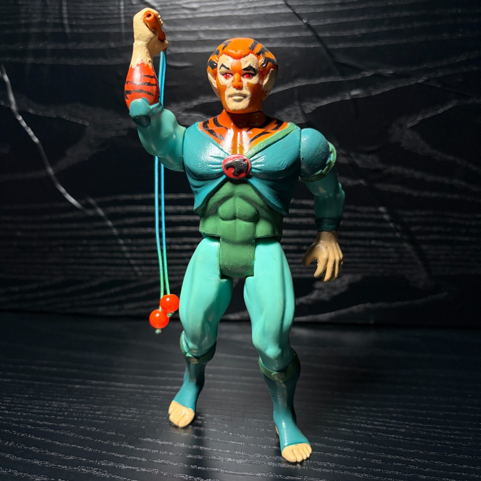 ThunderCats – Custom Old Tygra & Bolo Whip (LJN Toys, Telepix, T. Wolf, 1986)