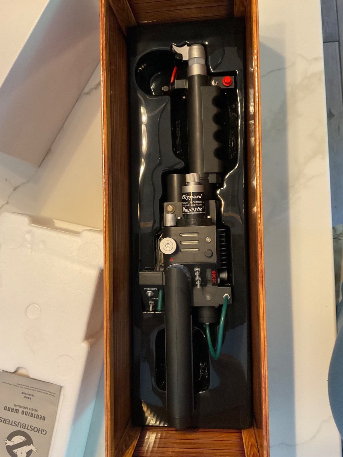 Matty Collector Ghostbusters Proton wand, PKE Meter, Ghost Trap, Ecto Goggles
