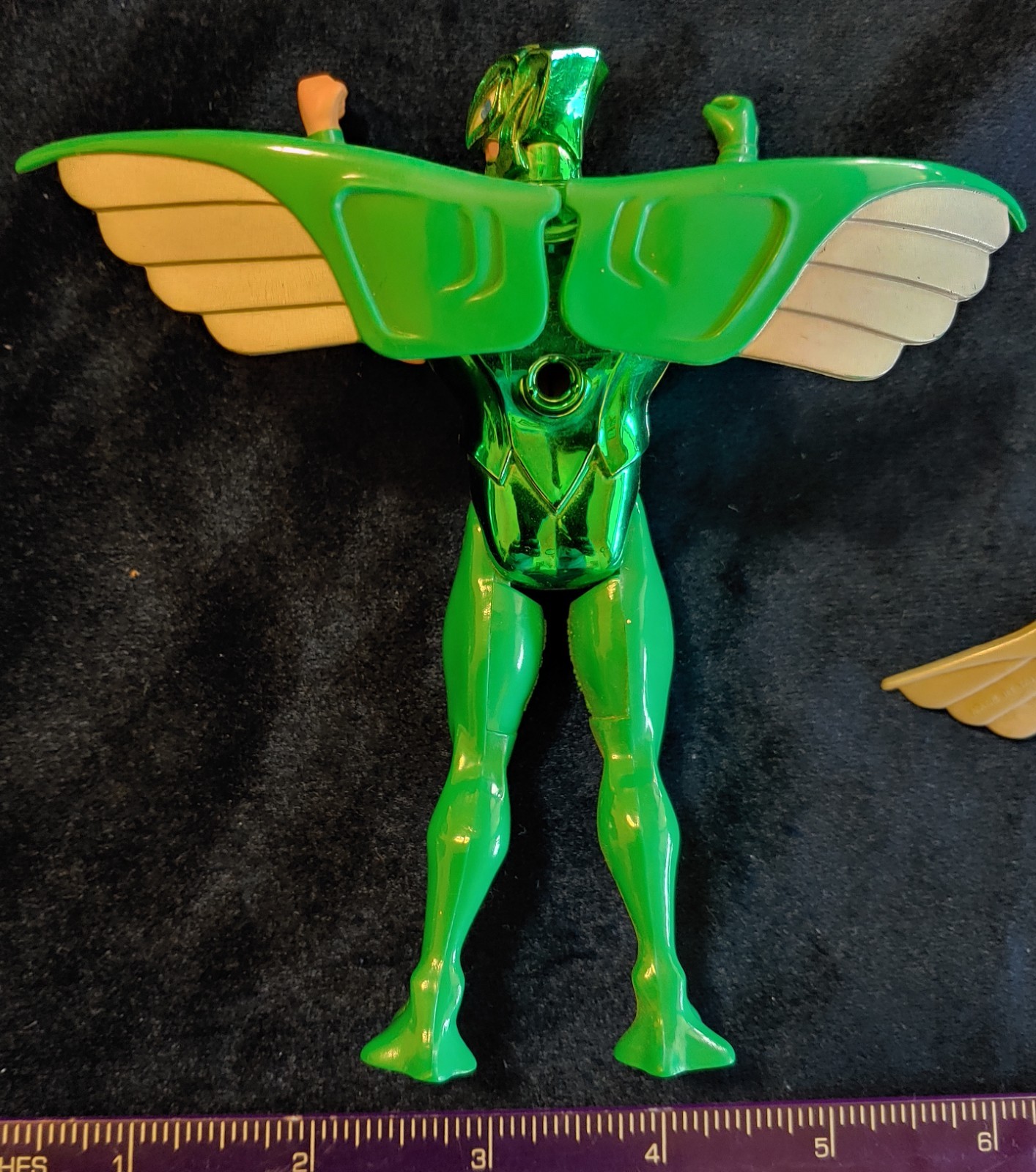 Vintage 1986 Kenner Silverhawks Flashback Figure Complete w/ Backlash Bird