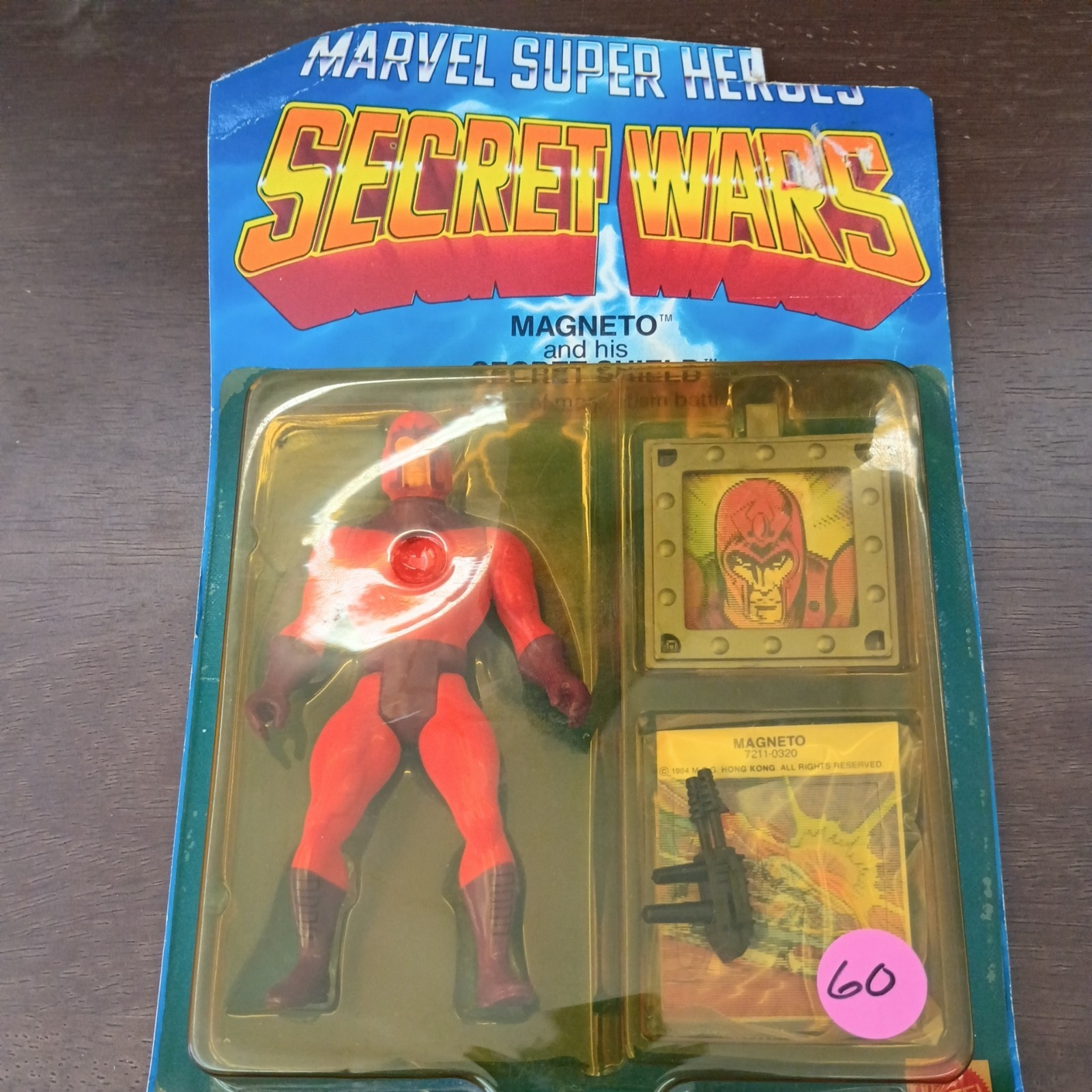 1984 Magneto Secret Wars Vintage Marvel Super Heroes Figure