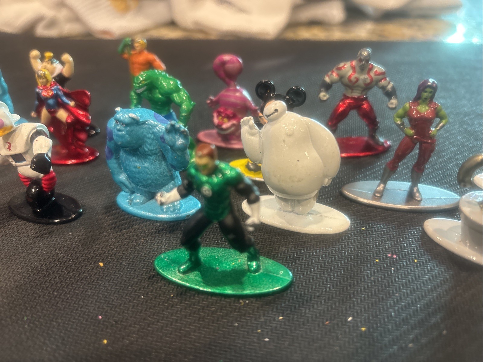 Metal Disney And Marvel Figures