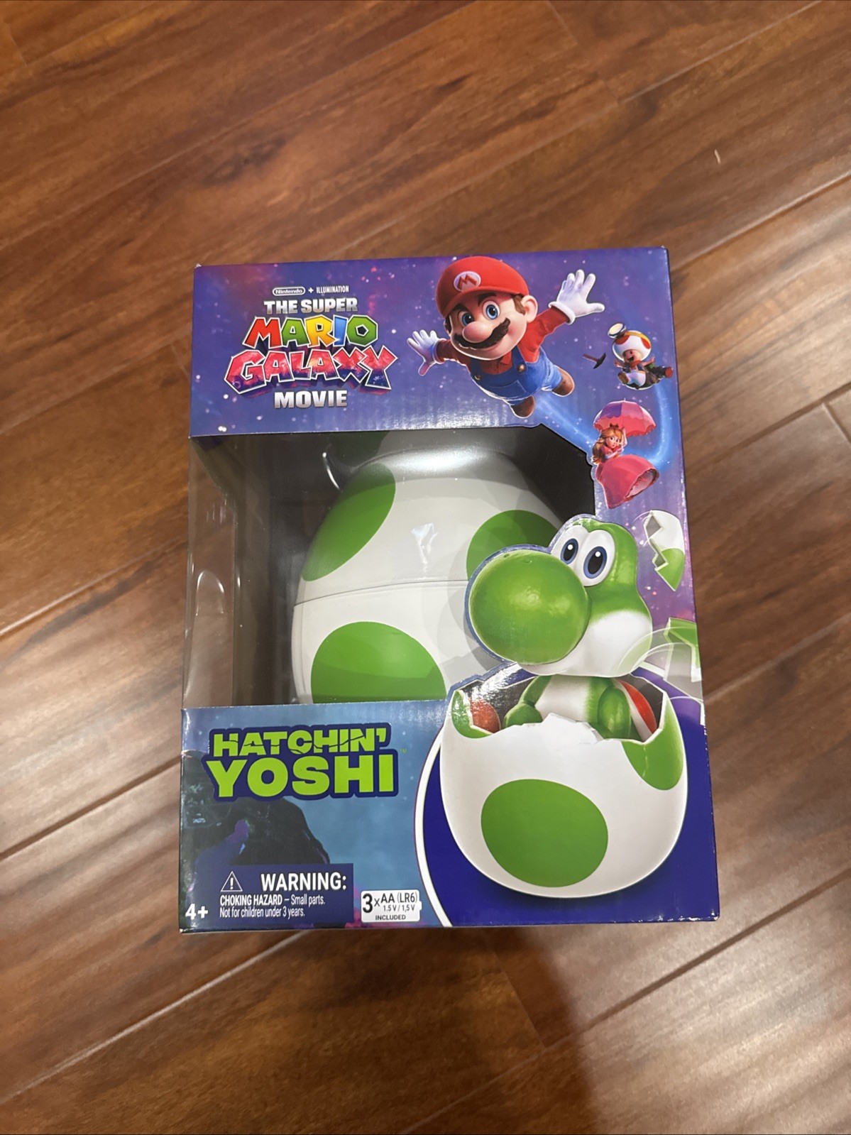 Hatchin&rsquo; Yoshi from The Super Mario Galaxy Movie, Interactive Yoshi Figure