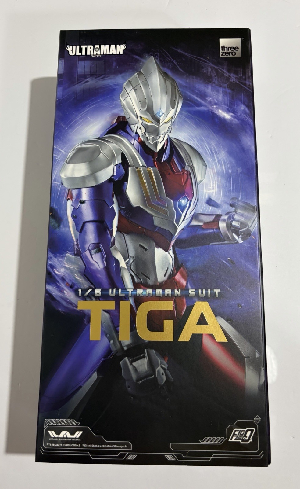 Ultraman Tiga ThreeZero FigZero 1/6 Figure US Seller NEW