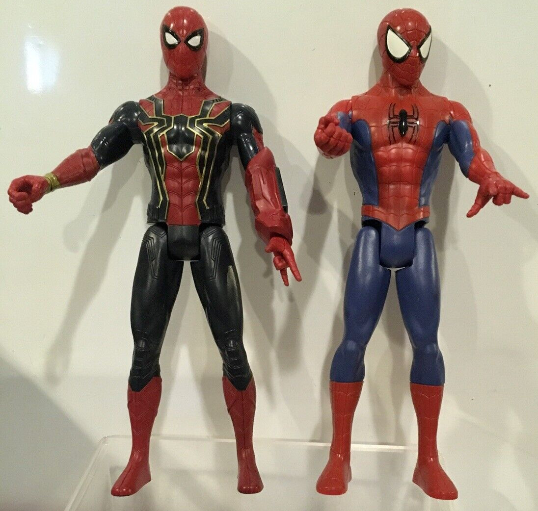 Iron Spider-Man 2018 Hasbro Marvel Titan Hero Series Power FX 11&Prime; Action Figures