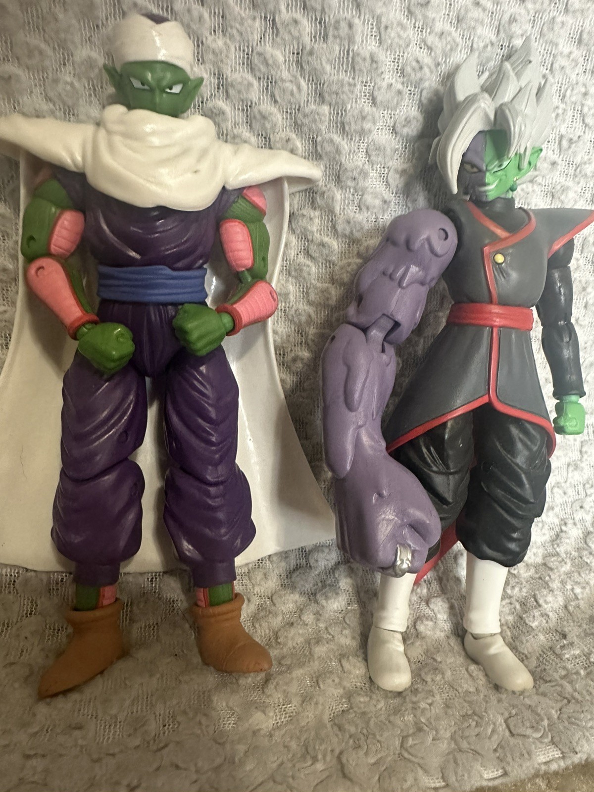 2017 Bandai Dragon Ball Z Dragon Stars – Fused Zamasu BAF and cloaked Piccolo