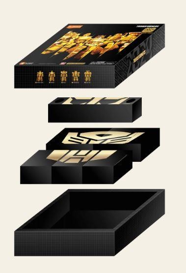 Blokees Transformers Ltd Ed Gold Series Model Kit Box Set 2024