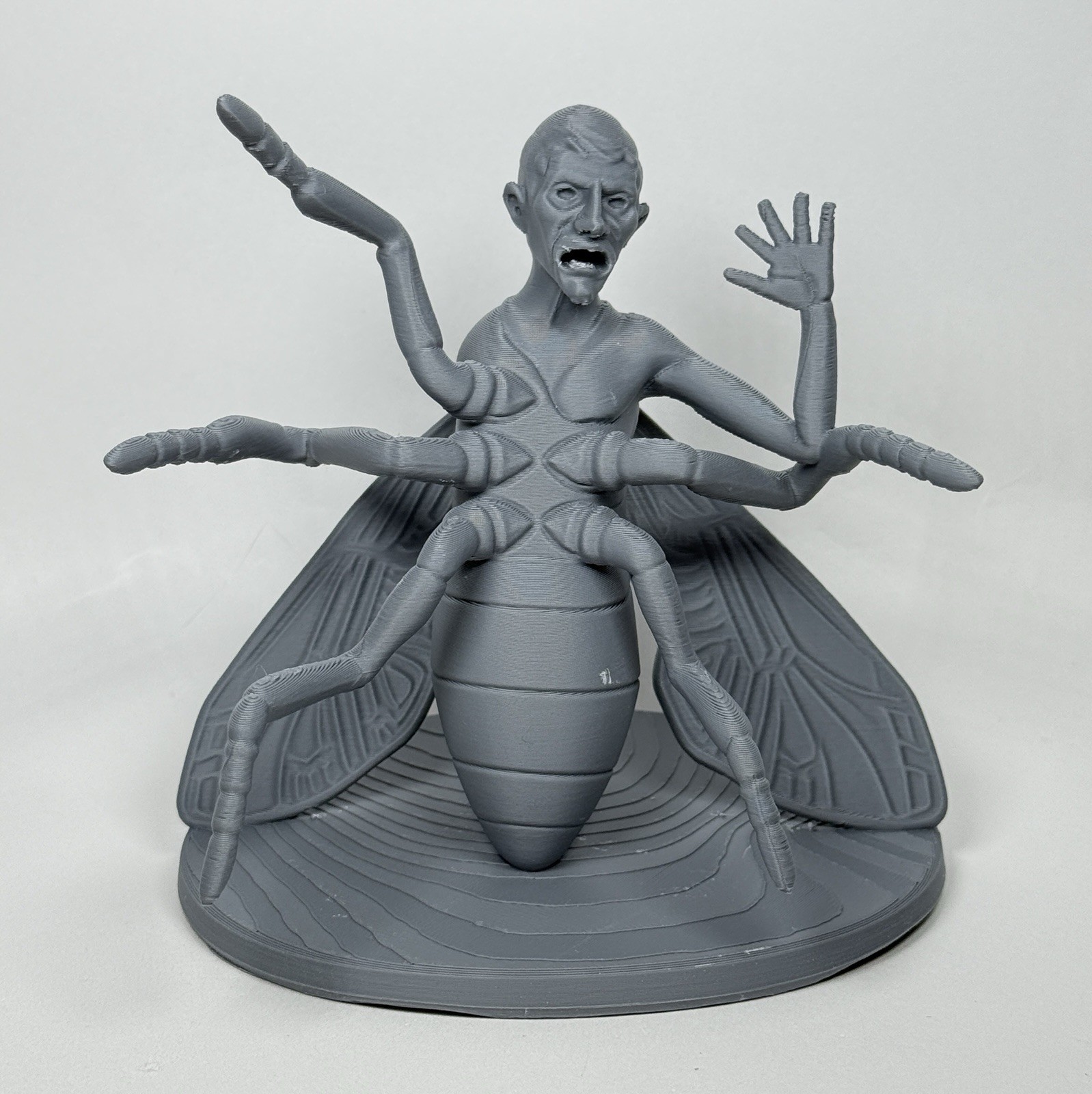 The Fly (1958) Transformed Paintable 5” Monster Toy