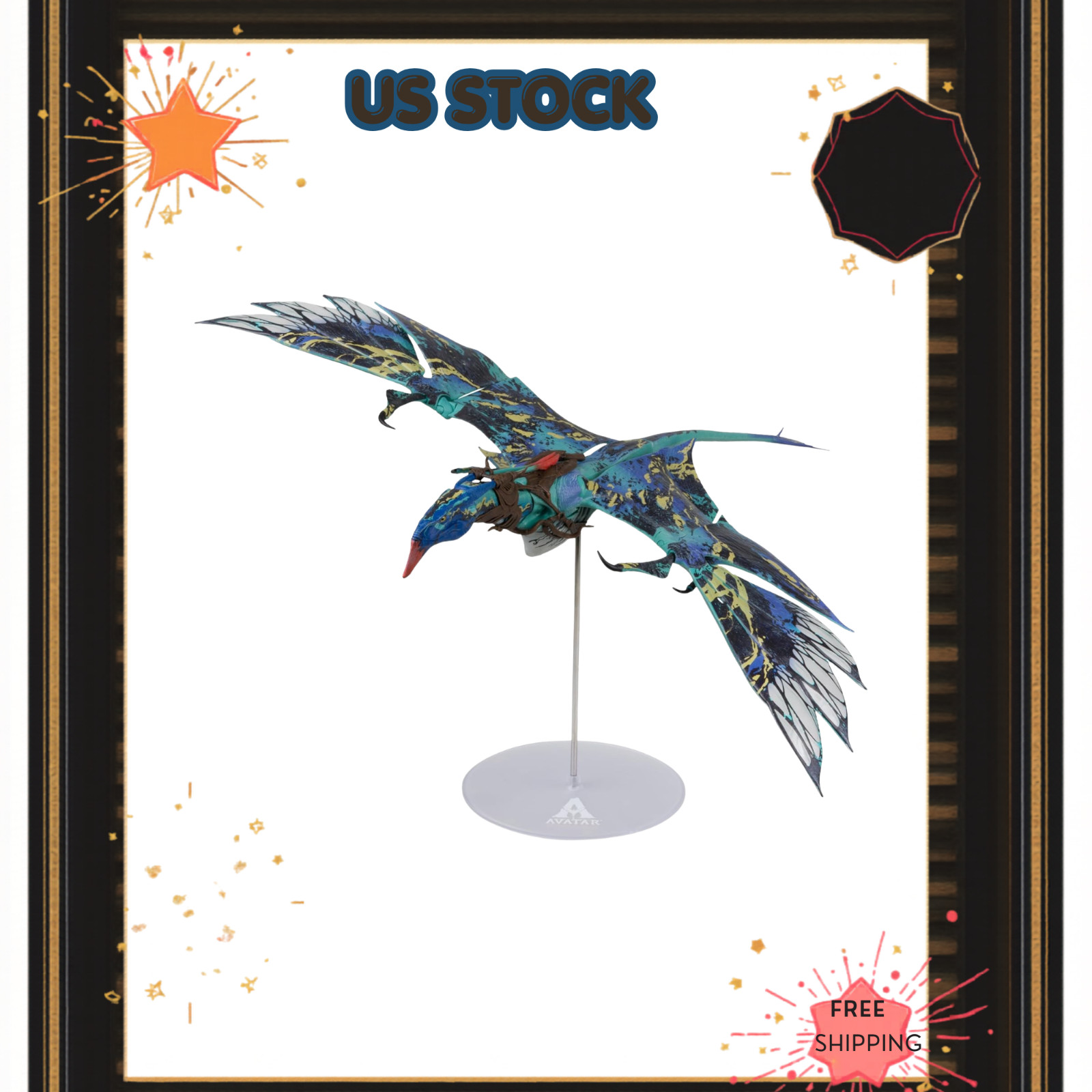 McFarlane Toys- Avatar: Fire and Ash Neytiri&rsquo;s Banshee