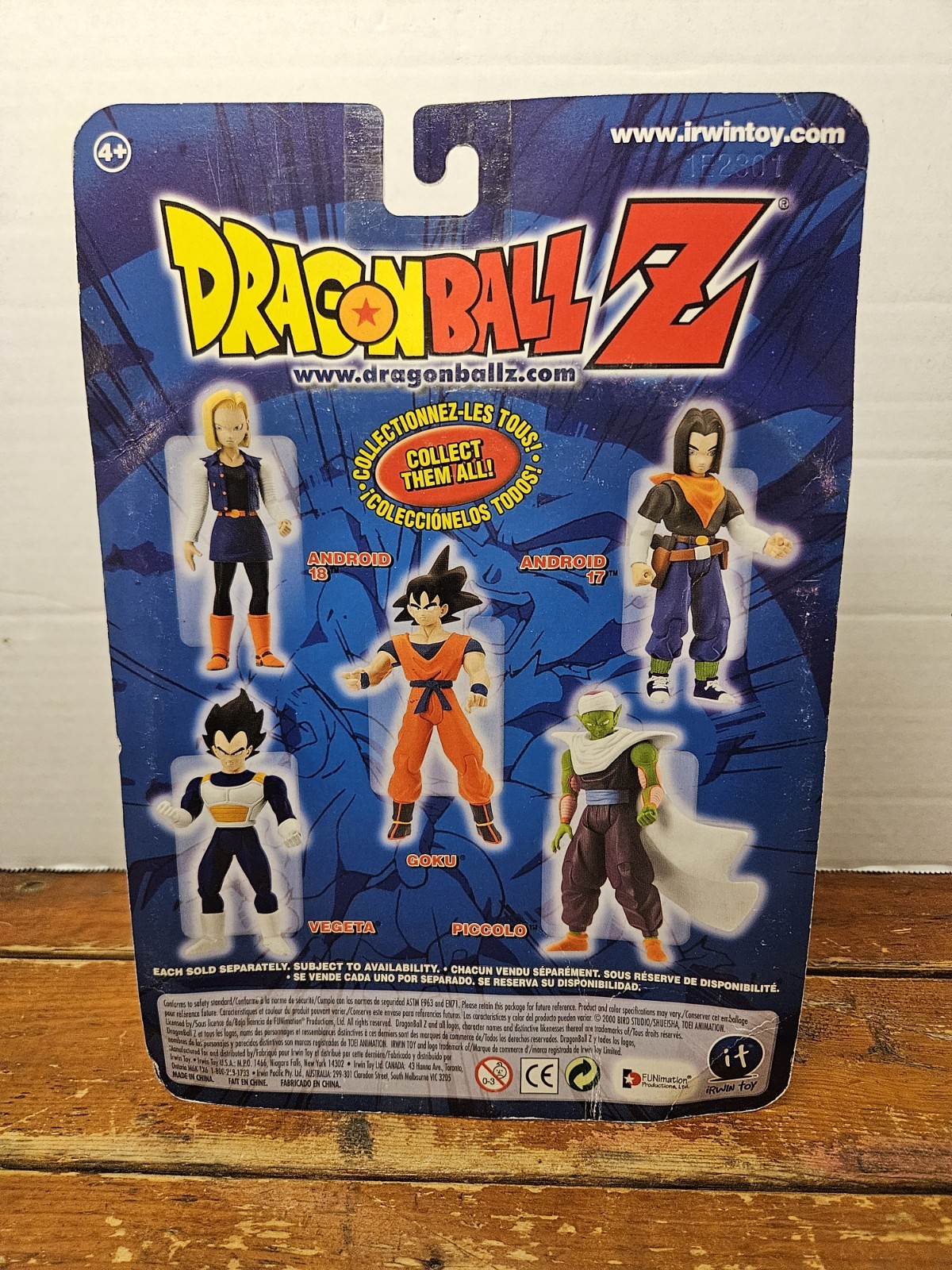 Dragonball Z Androids Saga Android 18 Action Figure Irwin Toys NEW