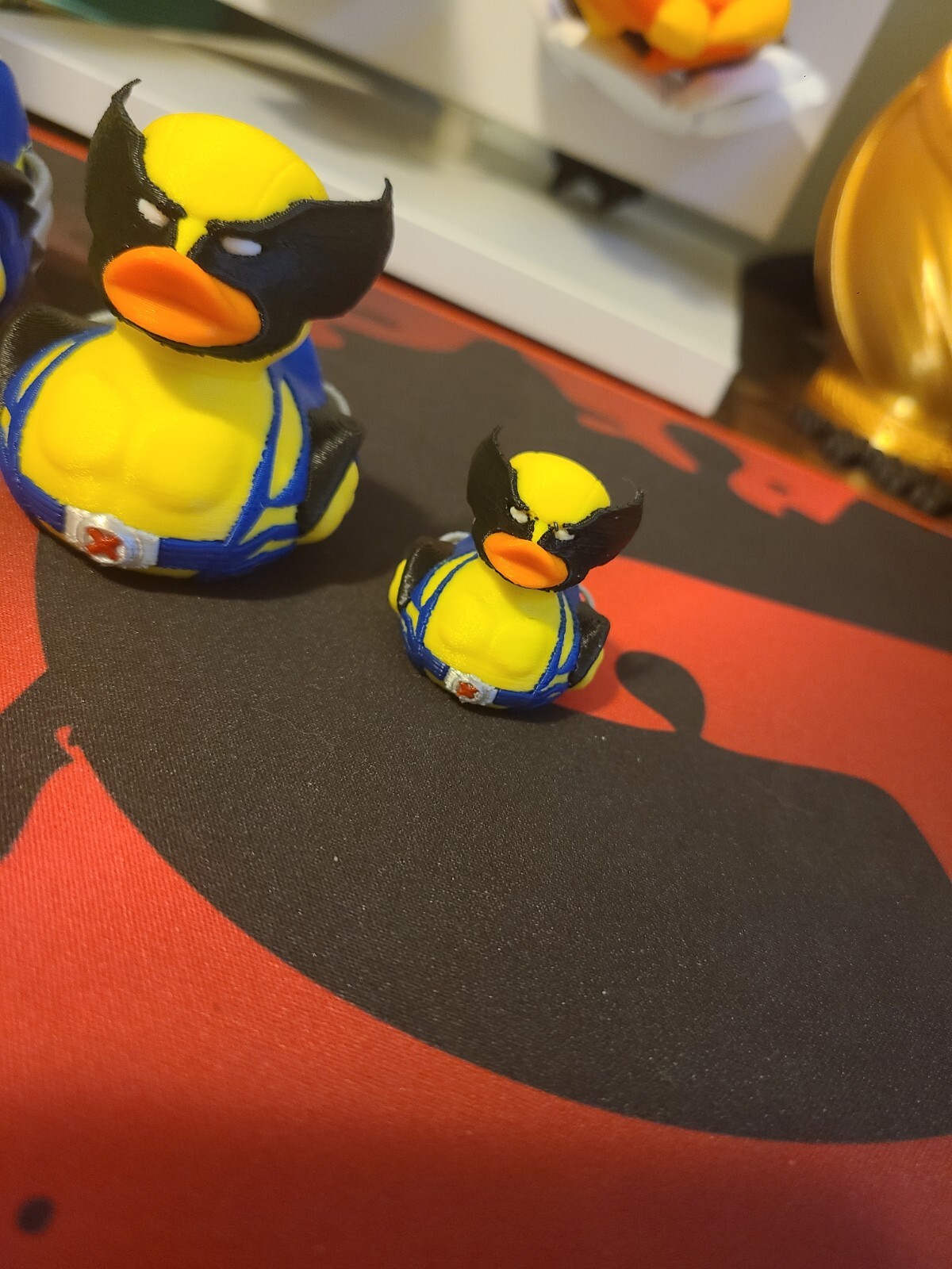 Wolverine X Men Duck 3D Printed Mini Size Jeep Duck Plastic Highly Detailed