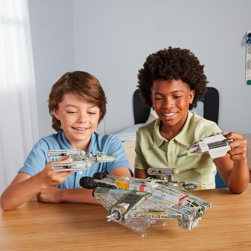 Star Wars Micro Galaxy Squadron Ghost Secret Mission Large Toy Vehicle Bundle