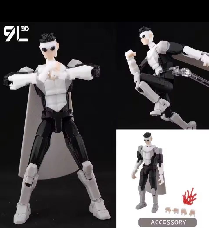 9L 3D Printed Superheroes Invincible 2.0 Anime Multi-Jointed Action Figure Toy