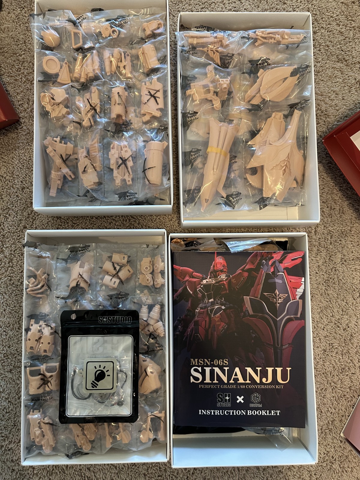 1/60 Sinanju Resin SH Studio Collector Edition