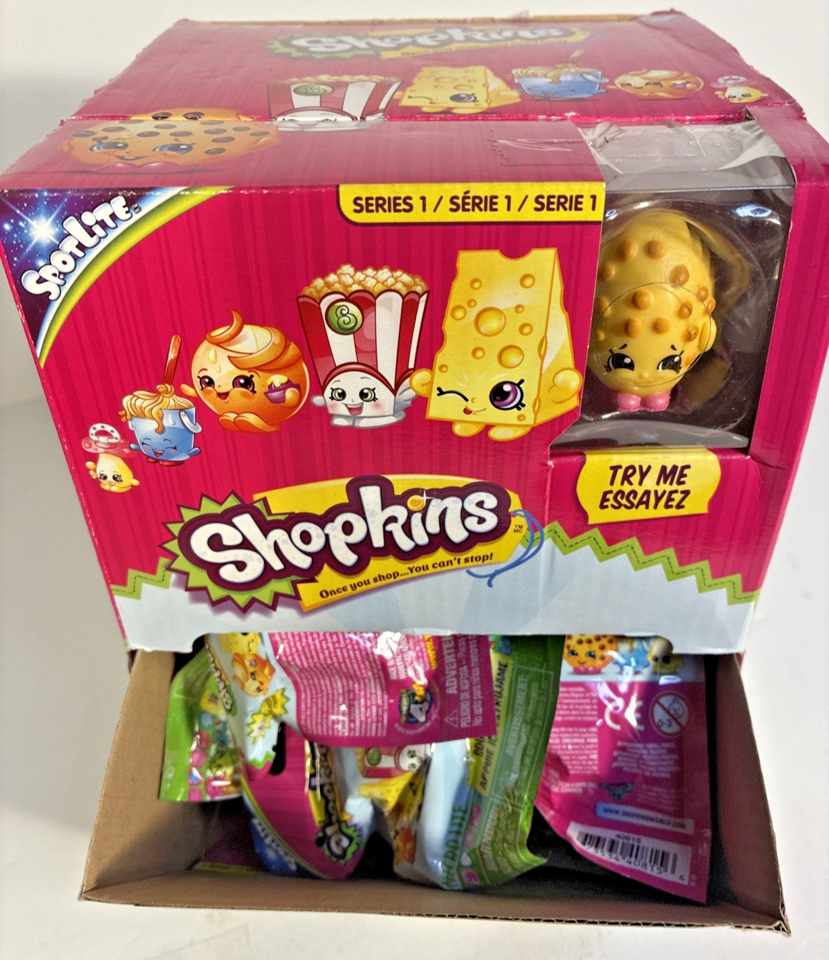 Tech 4 Kids Shopkins Micro Lite Bundle 22 Blind bags and Retail display box