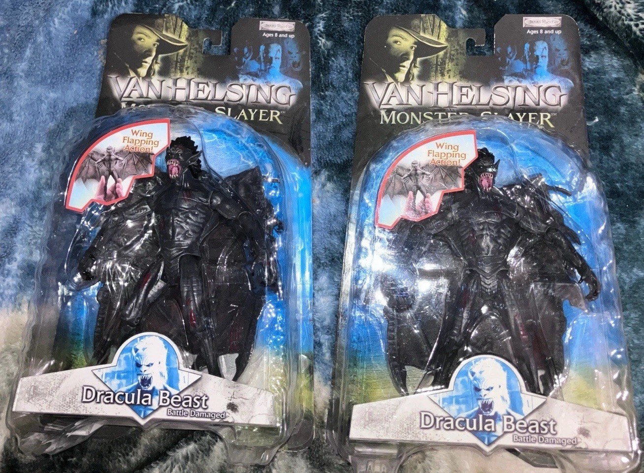 1* Van Helsing Monster Slayer DRACULA BEAST Battle Damaged Figure JAKKS 2004 NEW