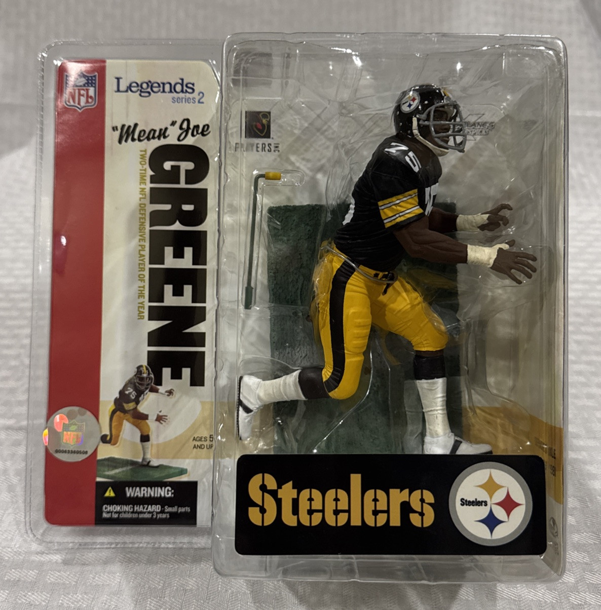 Mean Joe Greene Figure Steelers NFL Legends Series 2 McFarlane
