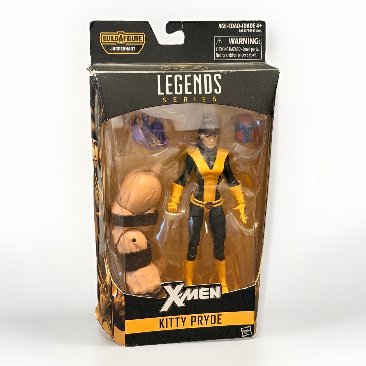 X-Men Kitty Pryde Marvel Legends Series BAF Juggernaut Hasbro Box Damaged