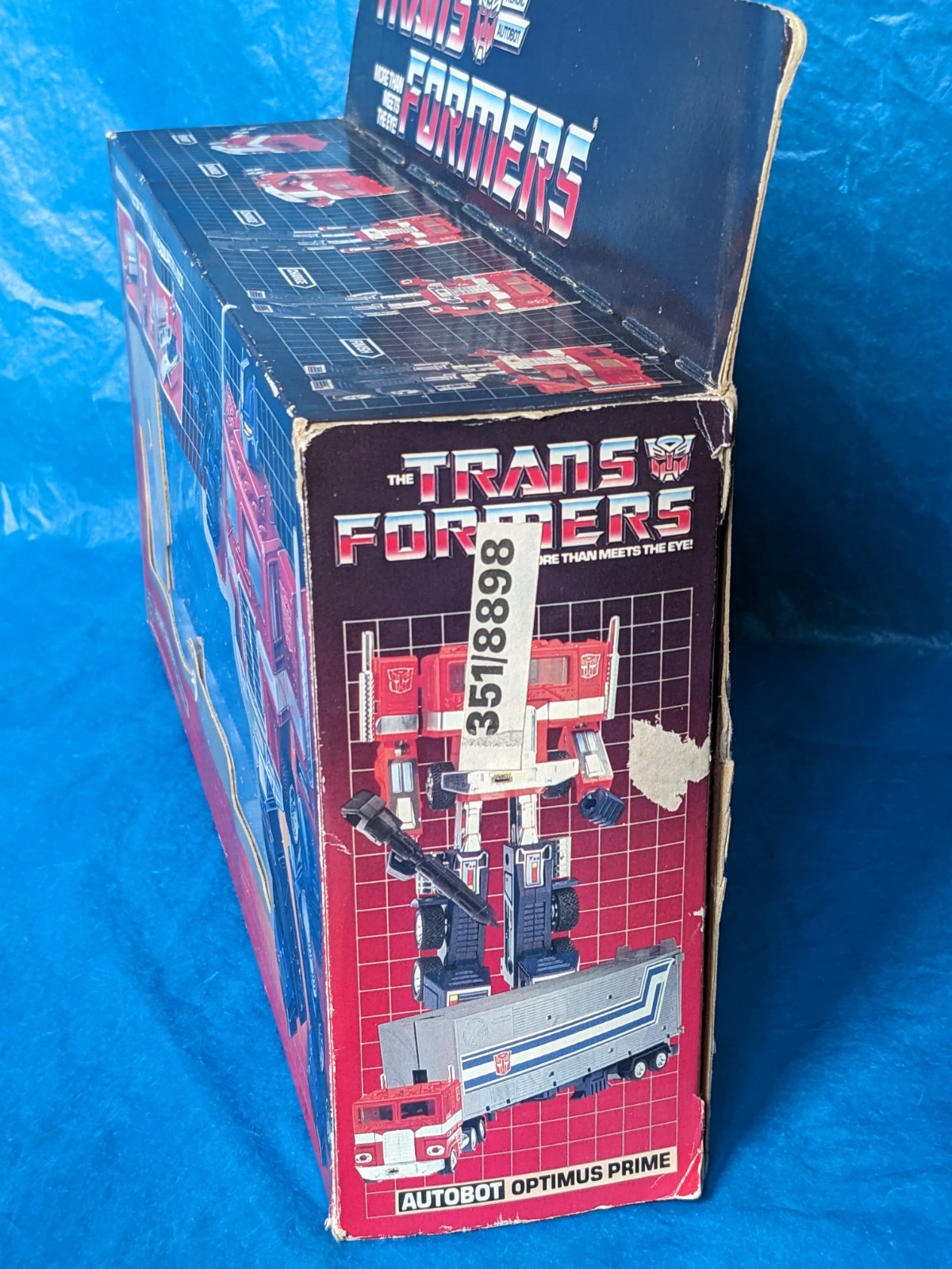 🔴🔵 Vintage G1 Transformers OPTIMUS PRIME w box complete 1984 🔵🔴