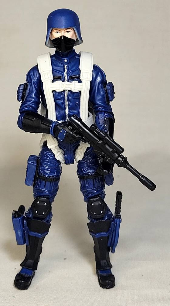 CUSTOM 1:18 MARAUDER TASK FORCE SECURITY OPS GI JOE COBRA PARATROOPER VIPER 25TH