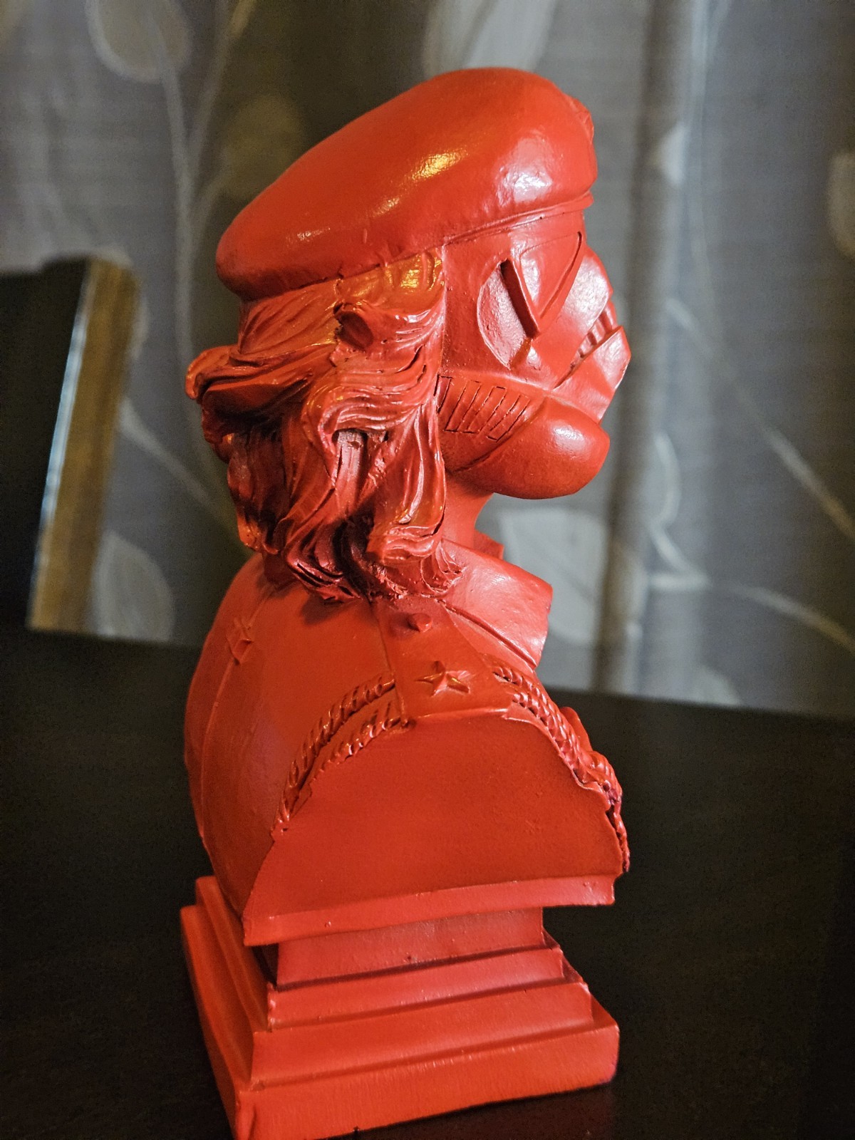 URBAN MEDIUM CHE TROOPER SCULPTURE BUST RED SIGNED RARE Star Wars Banksy Obey