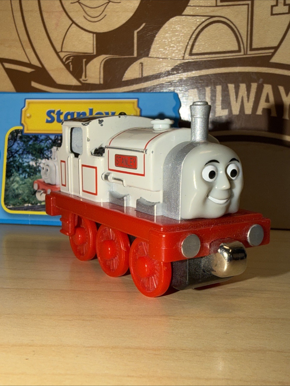 STANLEY ! THOMAS FRIENDS TRAIN TAKE Along n play Diecast 2007 GREAT DISCOVERY !