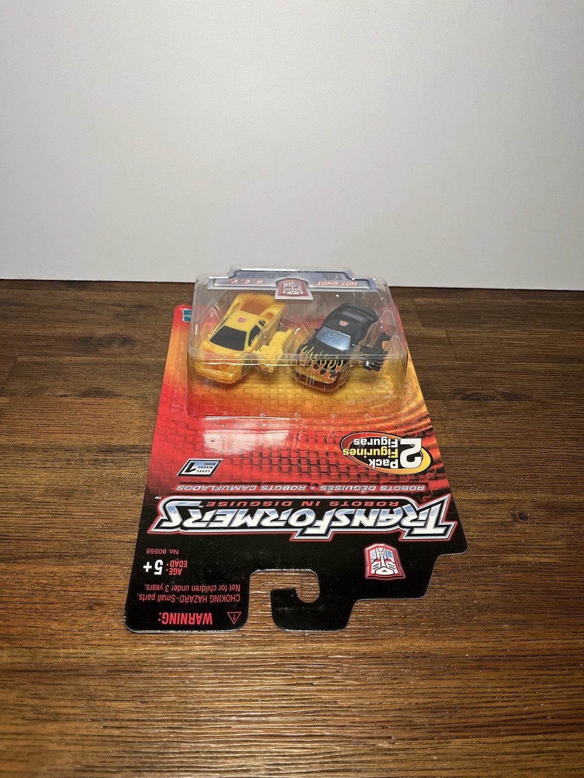 Transformers MOSC RID Hot Shot and R.E.V. 2 Pack