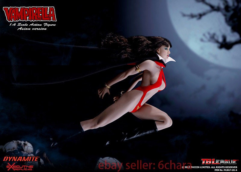TBLeague PHICEN PL2017-101-A Vampirella 1/6 Movable Collectible Figure In Stock