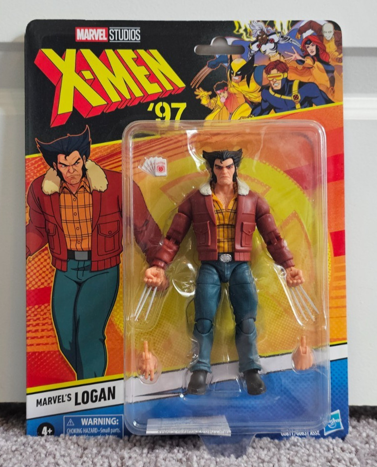 Marvel Legends X-Men 97 Logan Wolverine Hasbro Action Figure