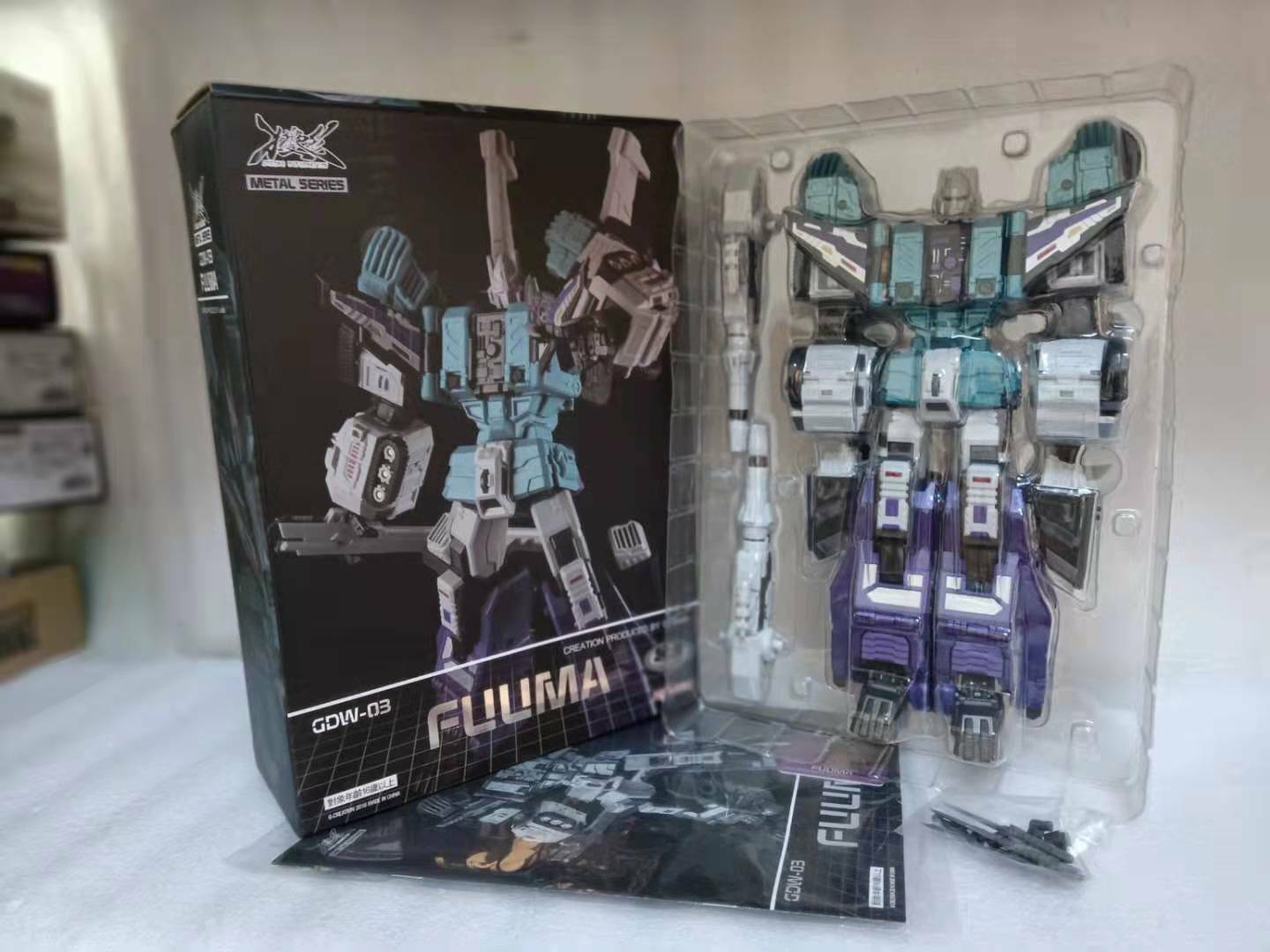 G-creation GDW-03 Sixshot Fuuma Metallic version Figure New In Stock