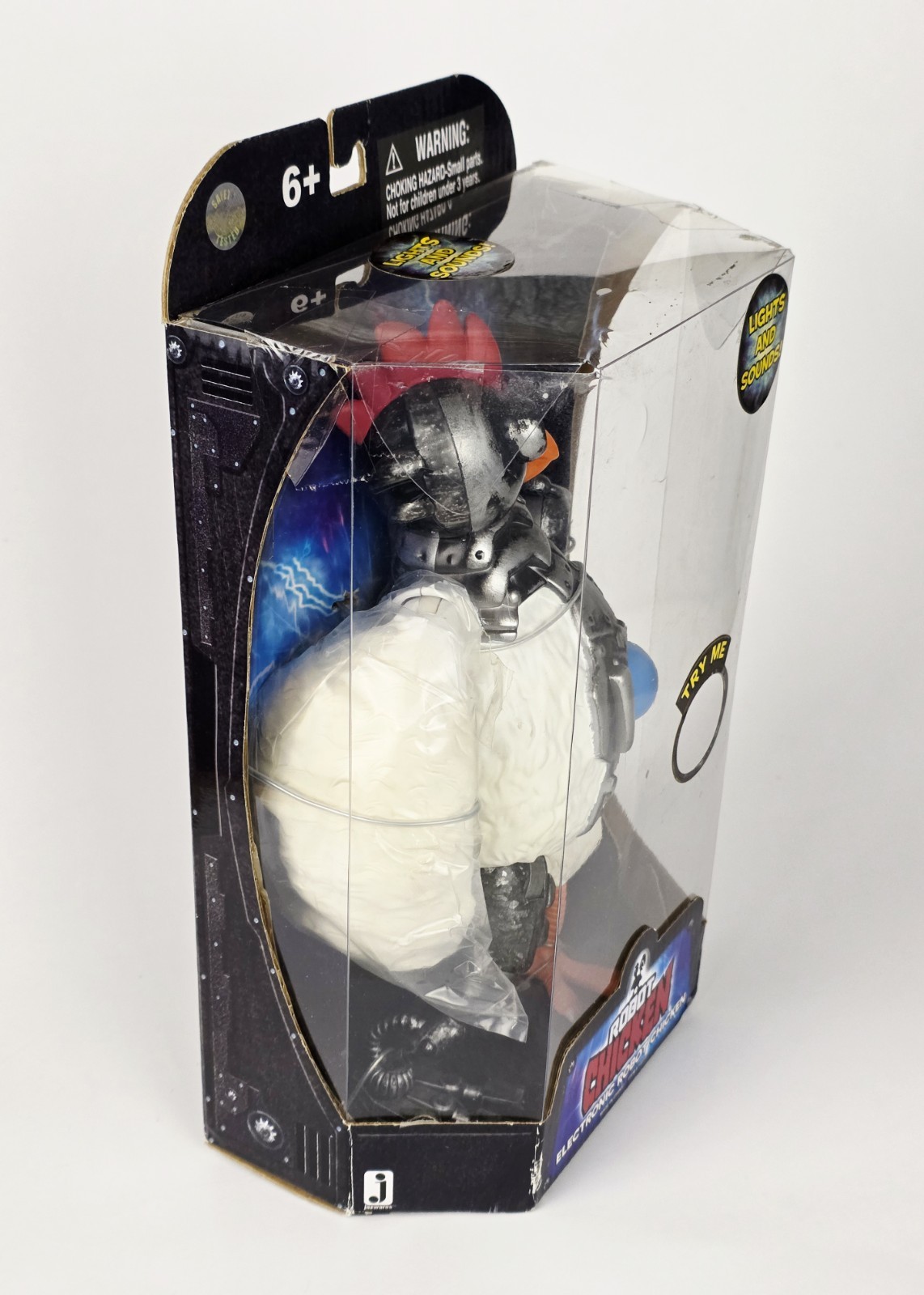 Robot Chicken 10&Prime; Electronic Action Figure Adult Swim Brand New Factory Sealed